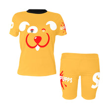 Load image into Gallery viewer, Slyde Pupps Women's Short Yoga Set