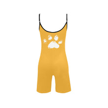 Load image into Gallery viewer, Slyde Pupps Women's Short Yoga Bodysuit