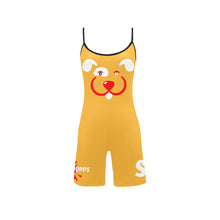 Load image into Gallery viewer, Slyde Pupps Women's Short Yoga Bodysuit