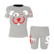 Load image into Gallery viewer, Slyde Pupps Women's Short Yoga Set