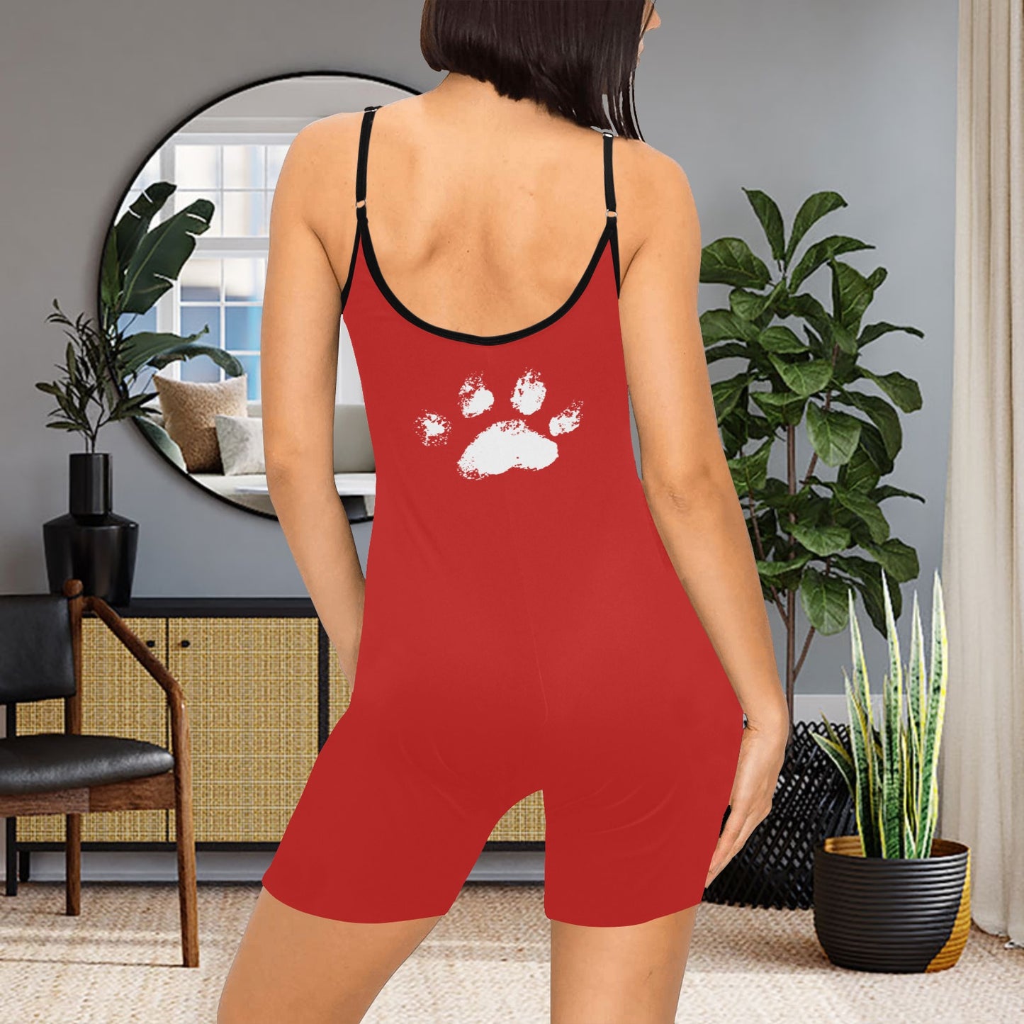 Slyde Pupps Women's Short Yoga Bodysuit