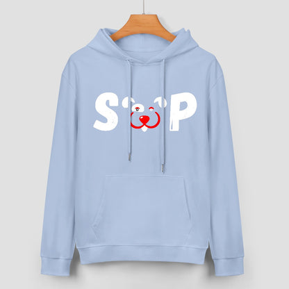 Slyde Pupps Pure cotton hooded sweater