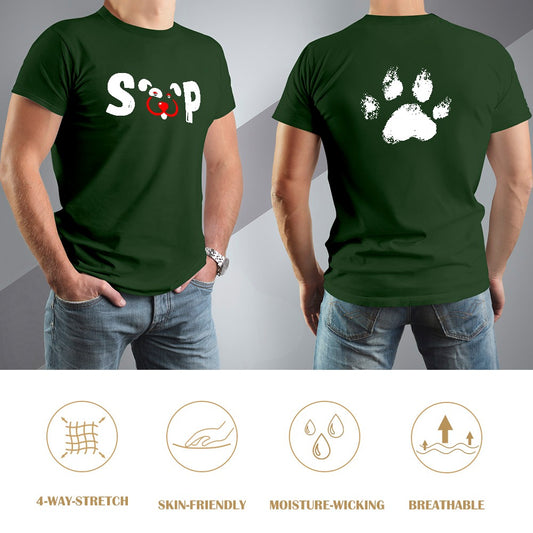 Slyde Pupps Pure cotton Men's T-shirt