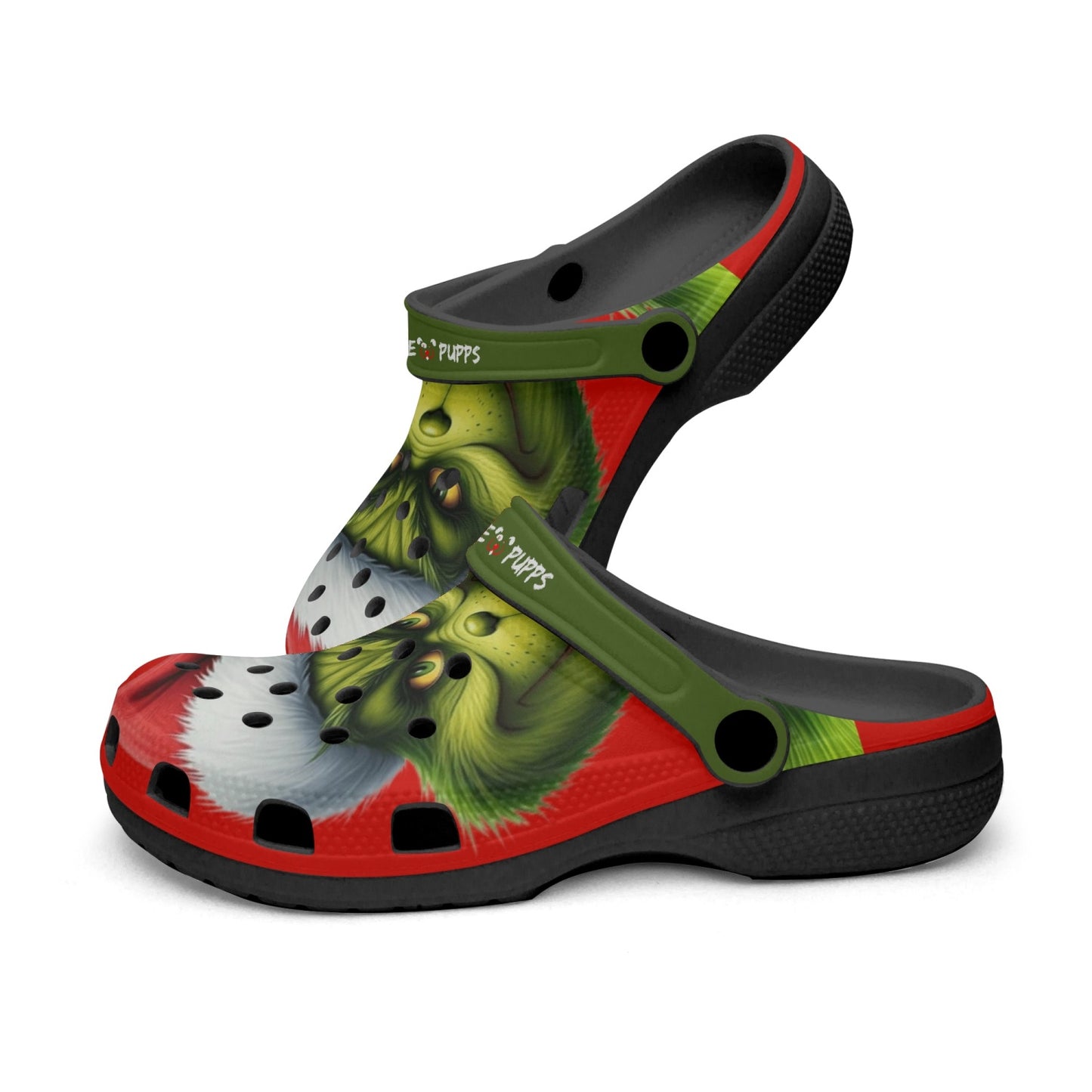 Men's and Women's The Grinch Slyde Pupps