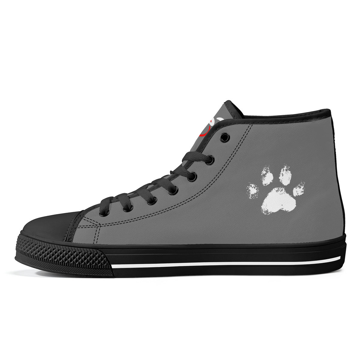 Slyde Pupps High-Top Canvas /Gray/b