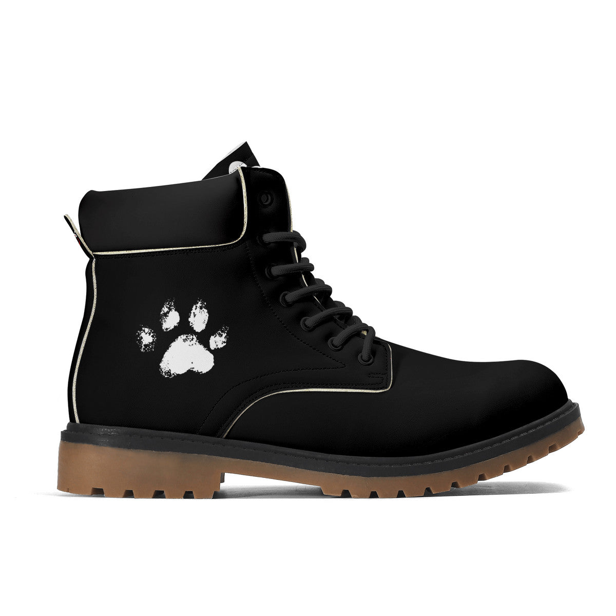 Slyde Pupps Premium Leather  All Season Boots /Black