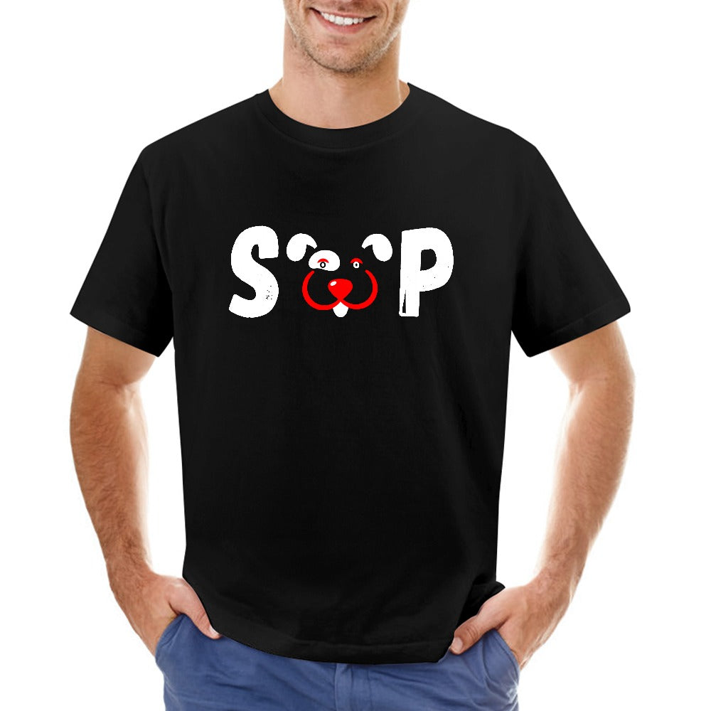 Slyde Pupps Pure cotton Men's T-shirt