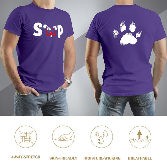 Slyde Pupps Pure cotton Men's T-shirt