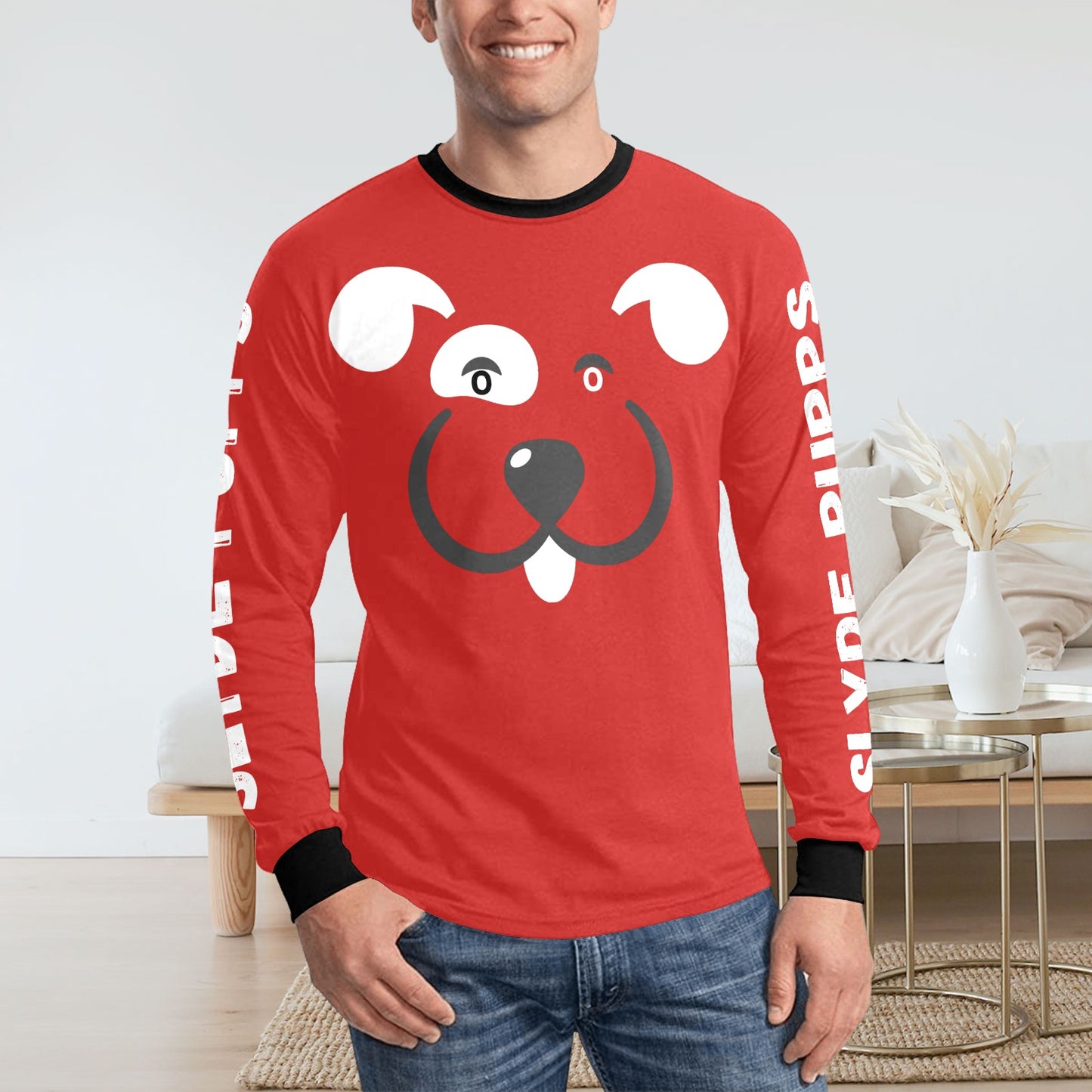 Slyde Pupps Men's Long Sleeve T-shirt 10 Colors