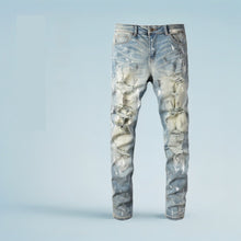 Load image into Gallery viewer, Vintage Paint Broken Holes Pants Men's Jeans