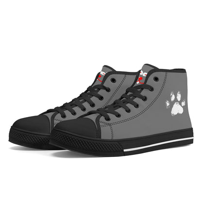 Slyde Pupps High-Top Canvas /Gray/b
