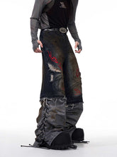 Load image into Gallery viewer, Men's Retro Jeans With Detachable Trouser Legs