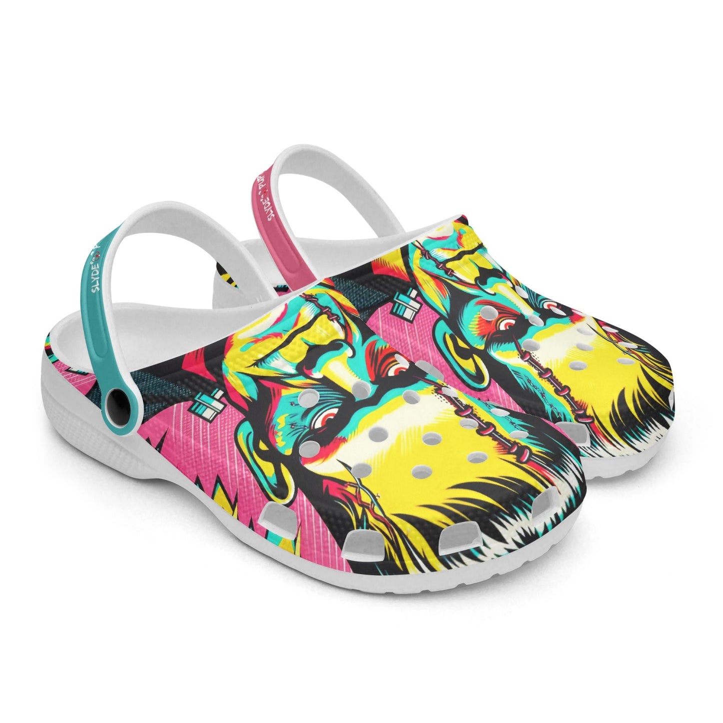 Men's and Women's Frank Colorful Slyde Pupps