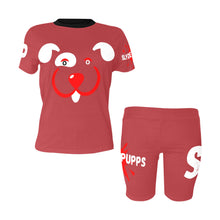 Load image into Gallery viewer, Slyde Pupps Women's Short Yoga Set