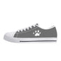 Slyde Pupps Canvas Gray/w