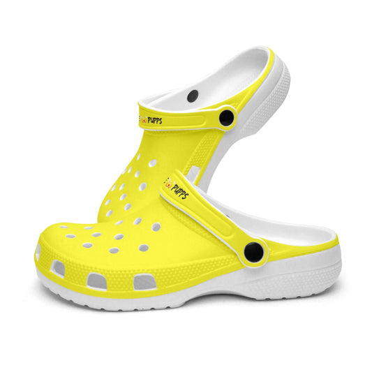 Men's and Women's Yellow Slyde Pupps