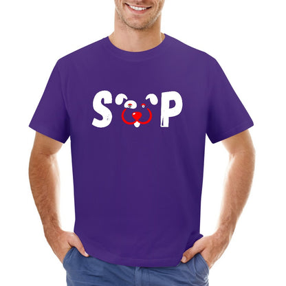 Slyde Pupps Pure cotton Men's T-shirt