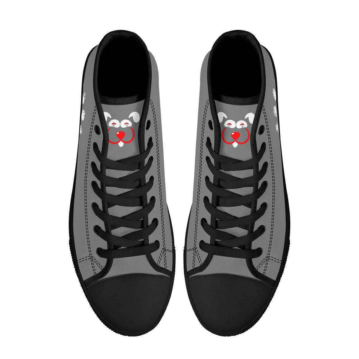 Slyde Pupps High-Top Canvas /Gray/b