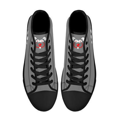 Slyde Pupps High-Top Canvas /Gray/b