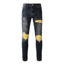 Load image into Gallery viewer, European And American Fashion Street Fashion Close-fitting And Slim-fitting Skinny Jeans