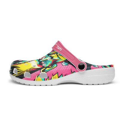 Men's and Women's Frank Colorful Slyde Pupps