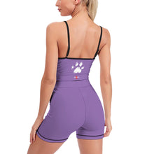Load image into Gallery viewer, Slyde Pupps Women's Slim Two Piece Yoga Set
