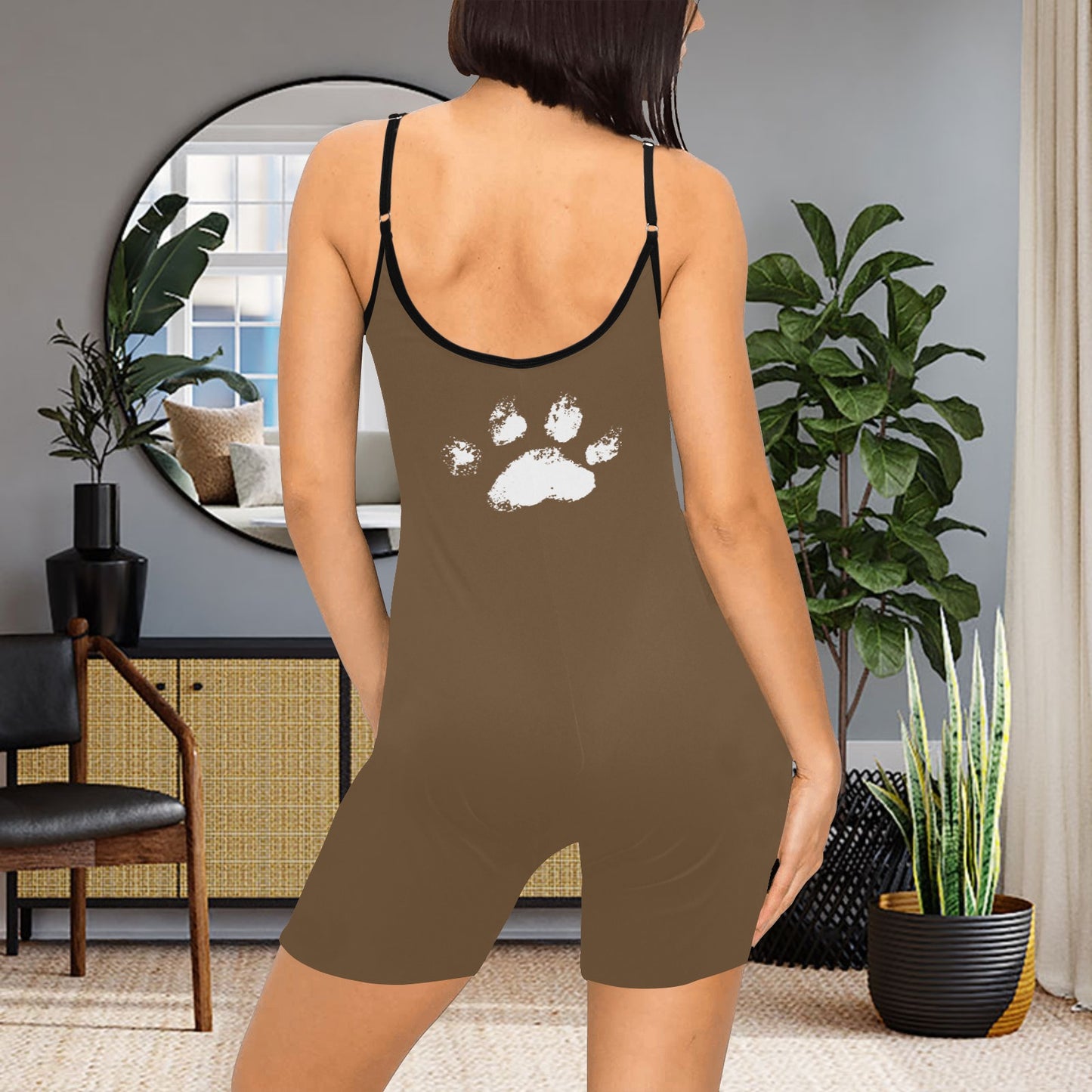 Slyde Pupps Women's Short Yoga Bodysuit