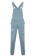 Load image into Gallery viewer, Fashion Men's Sling Denim Romper