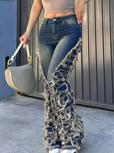 Load image into Gallery viewer, Trendy Autumn Denim Jeans With A Cool Edgy Vibe