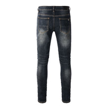 Load image into Gallery viewer, European And American Fashion Street Fashion Close-fitting And Slim-fitting Skinny Jeans