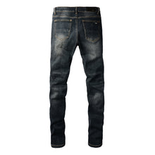 Load image into Gallery viewer, European And American Fashion Street Fashion Close-fitting And Slim-fitting Skinny Jeans