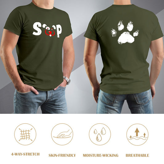 Slyde Pupps Pure cotton Men's T-shirt