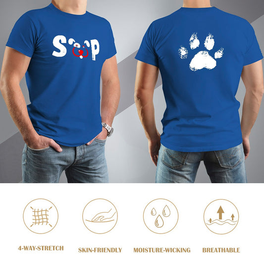 Slyde Pupps Pure cotton Men's T-shirt
