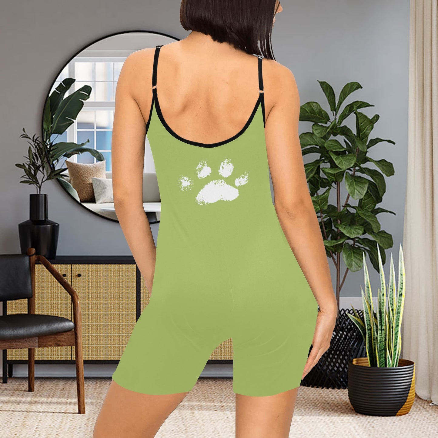 Slyde Pupps Women's Short Yoga Bodysuit