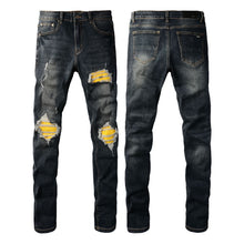 Load image into Gallery viewer, European And American Fashion Street Fashion Close-fitting And Slim-fitting Skinny Jeans