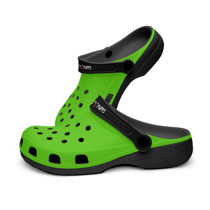 Men's and Women's Lime Black Slyde Pupps