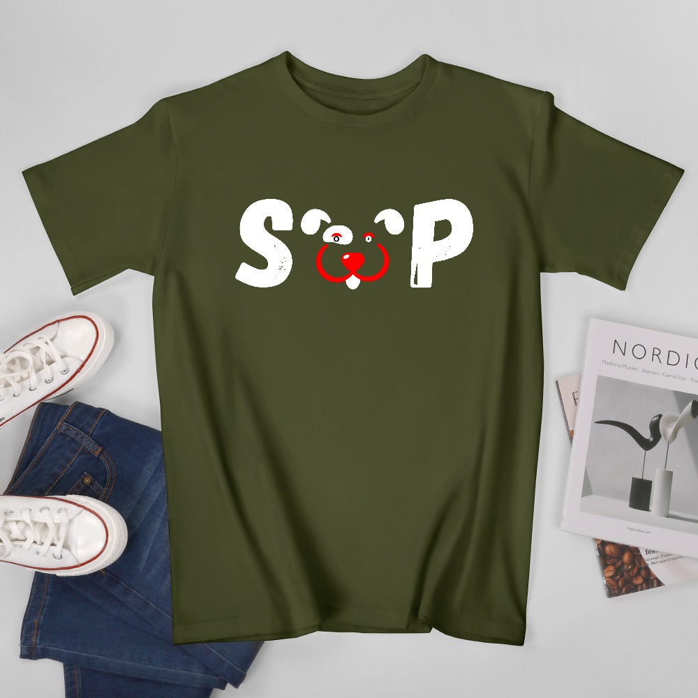 Slyde Pupps Pure cotton Men's T-shirt