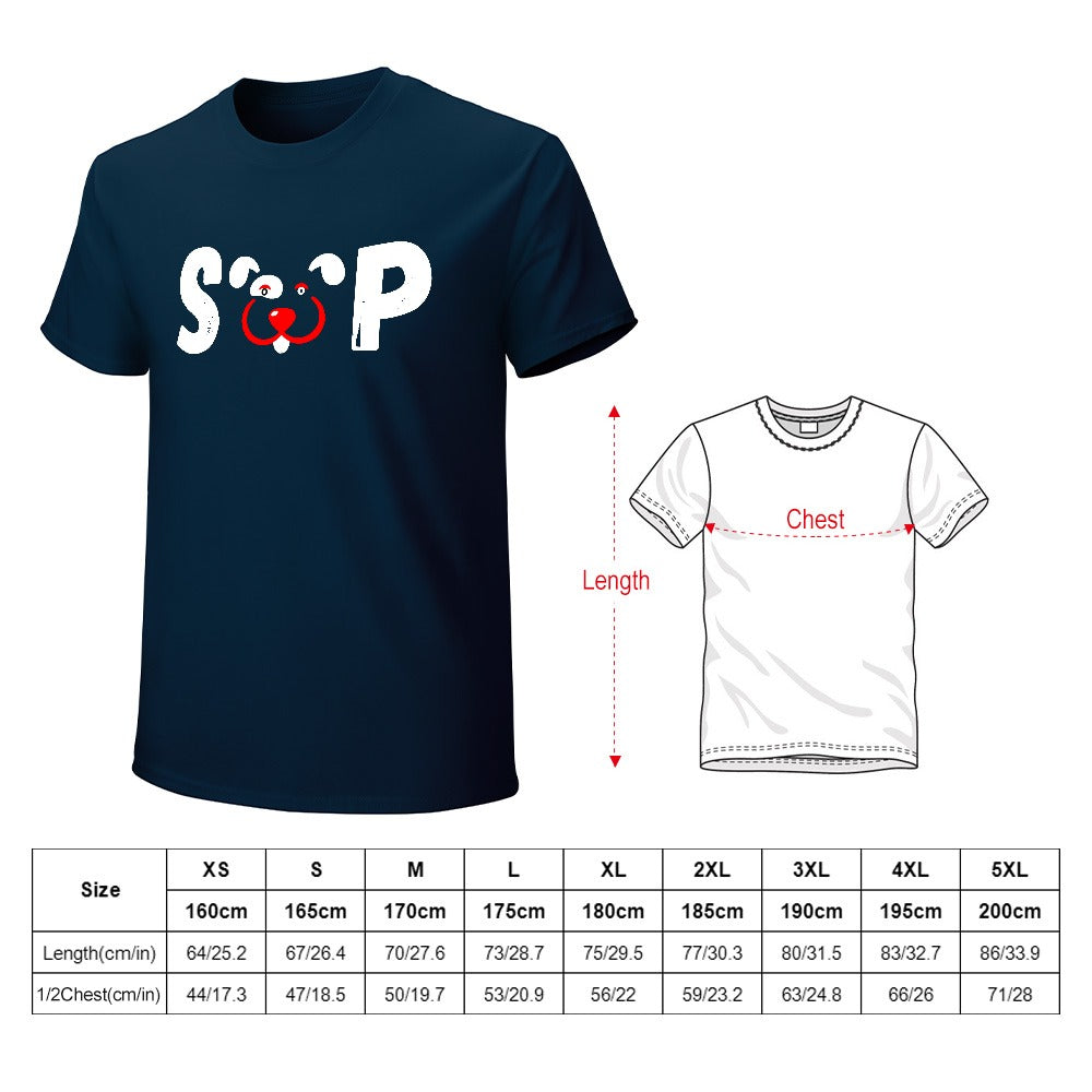 Slyde Pupps Pure cotton Men's T-shirt