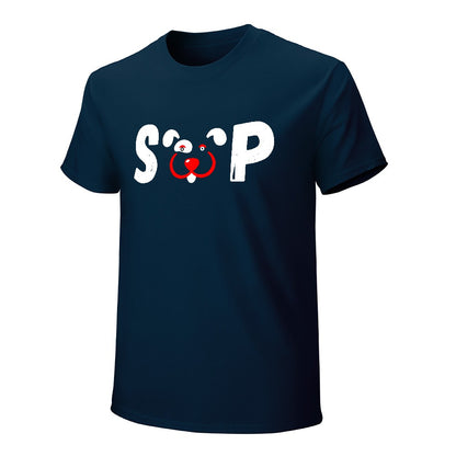 Slyde Pupps Pure cotton Men's T-shirt