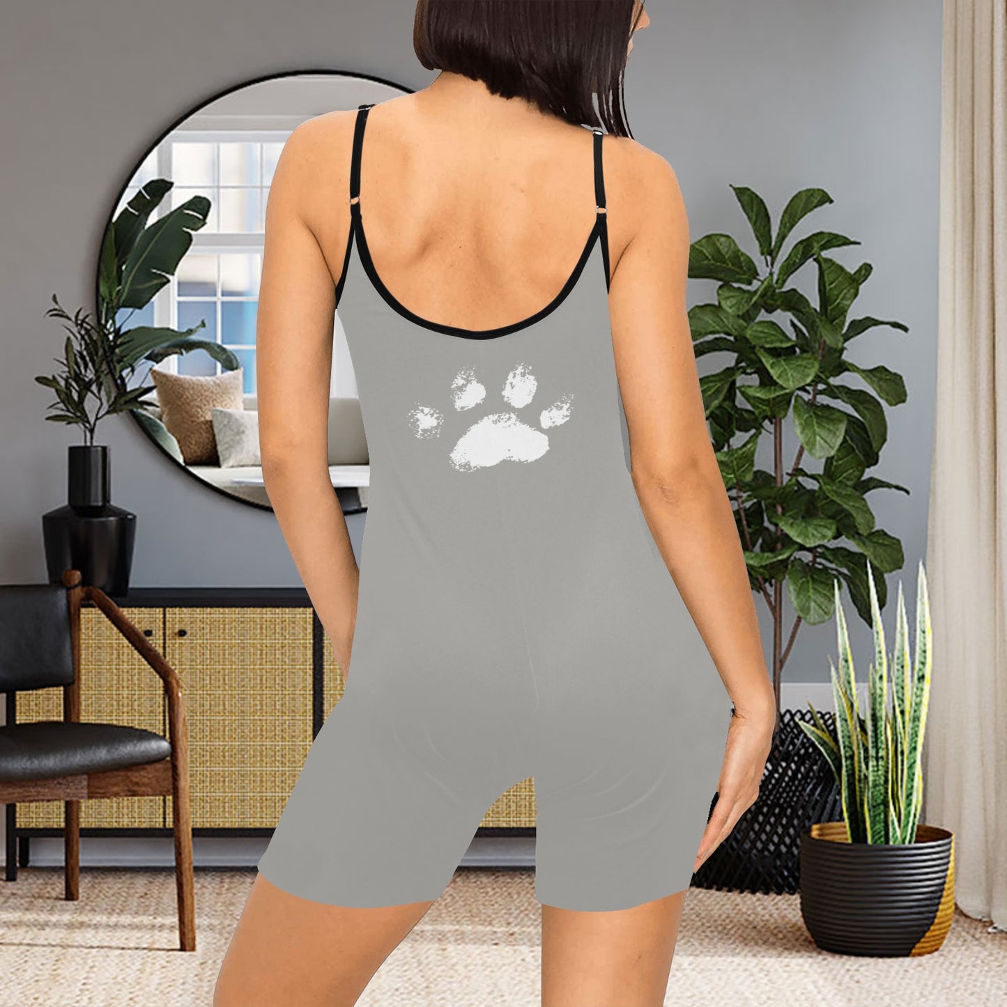 Slyde Pupps Women's Short Yoga Bodysuit