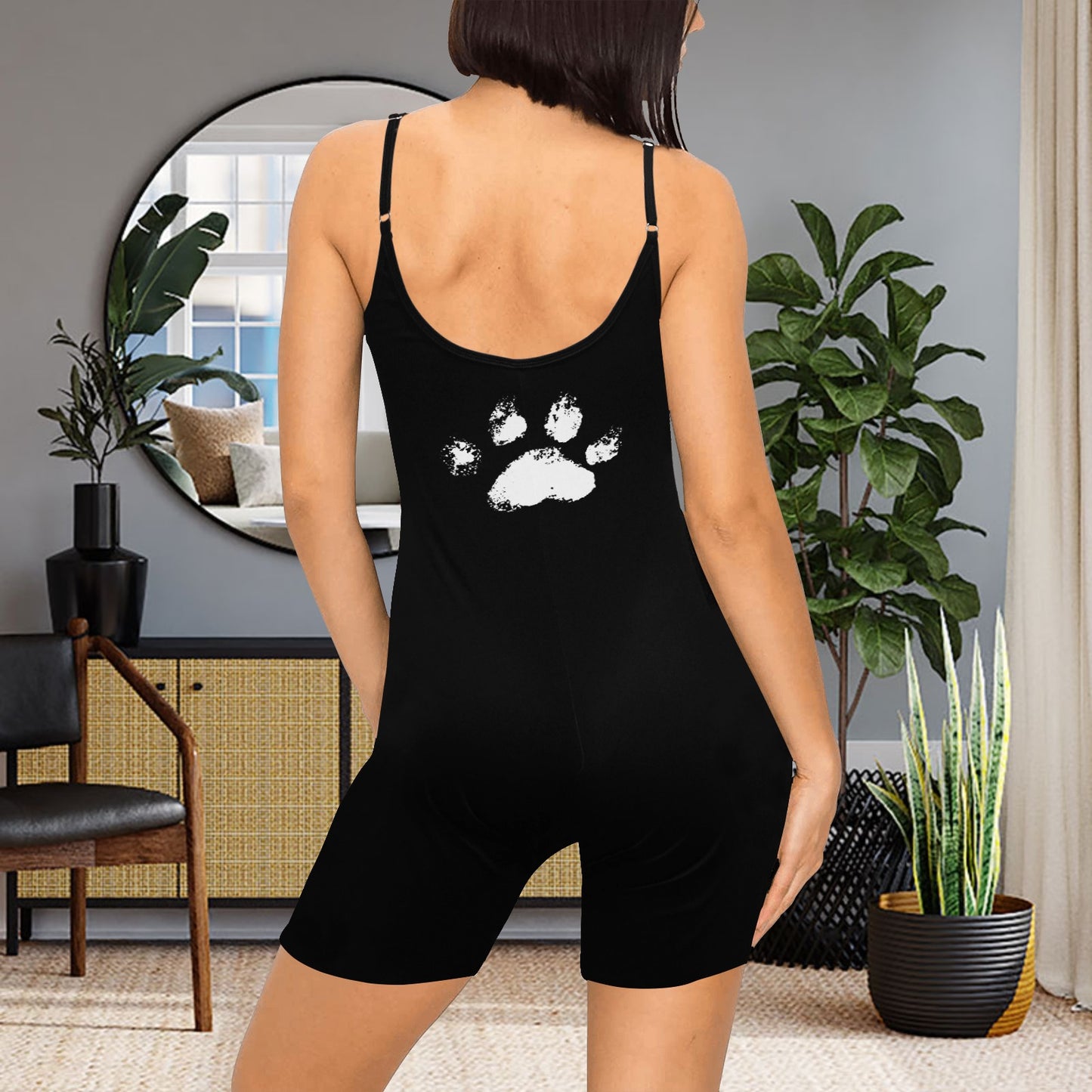 Slyde Pupps Women's Short Yoga Bodysuit