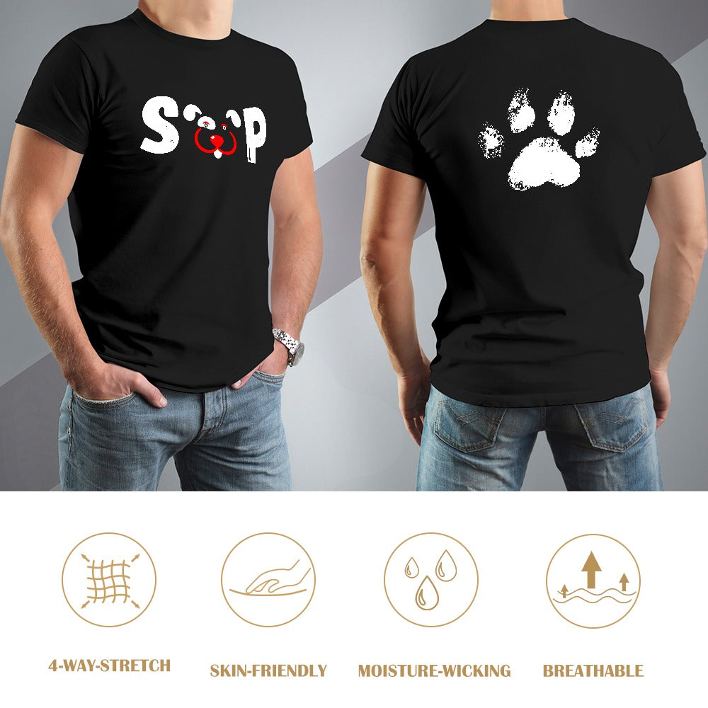 Slyde Pupps Pure cotton Men's T-shirt