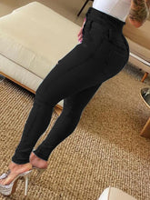 Load image into Gallery viewer, women's high waist ripped jeans pencil pants