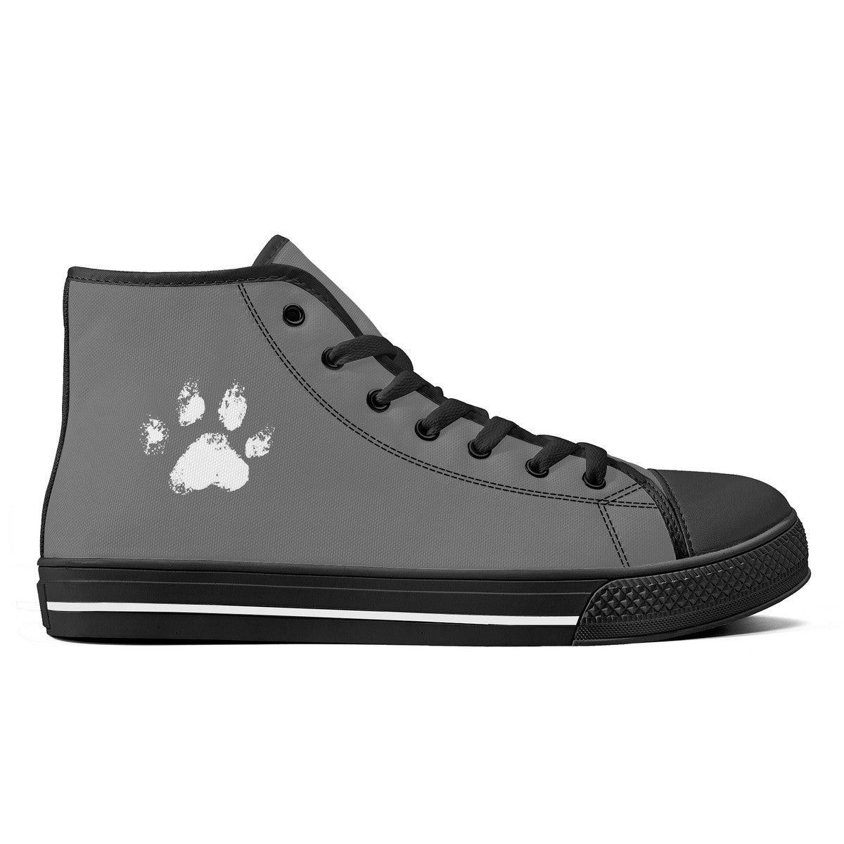 Slyde Pupps High-Top Canvas /Gray/b