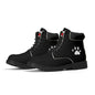 Slyde Pupps Premium Leather  All Season Boots /Black