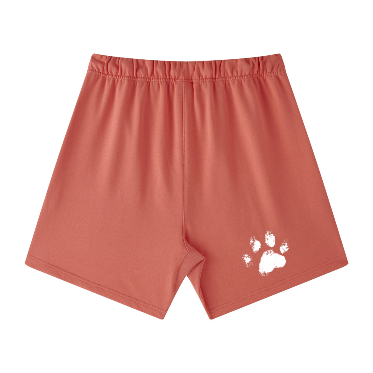 440GSM Unisex Heavyweight French Terry Shorts Orange red