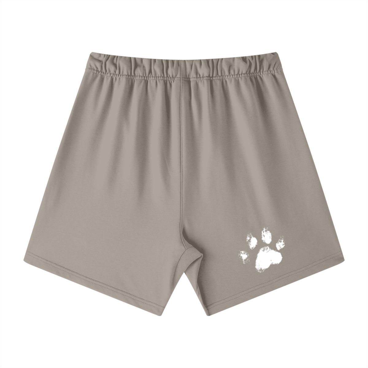 440GSM Unisex Heavyweight French Terry Shorts Gray camel