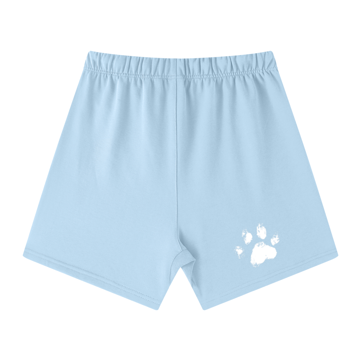 440GSM Unisex Heavyweight French Terry Shorts Light blue
