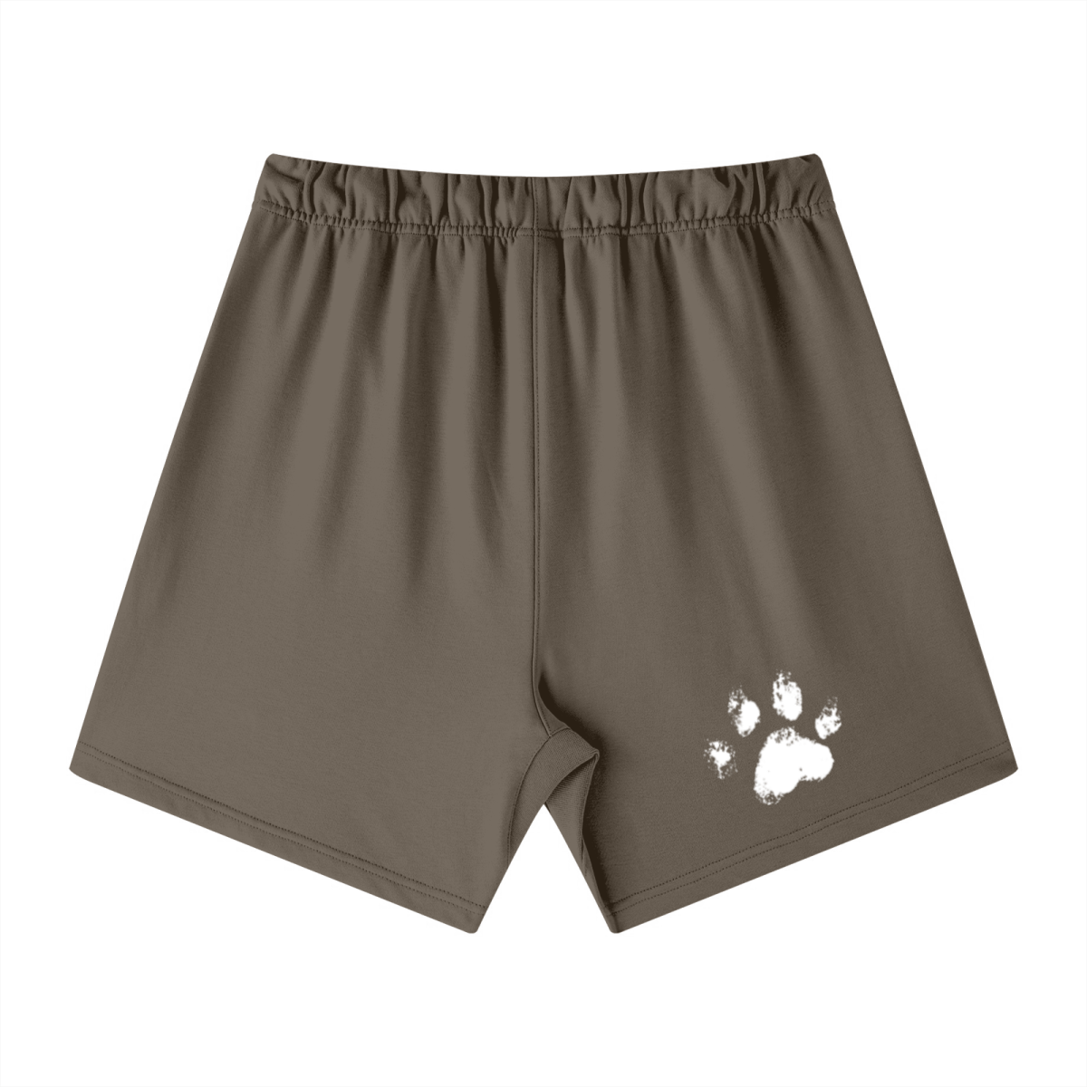 440GSM Unisex Heavyweight French Terry Shorts Brown