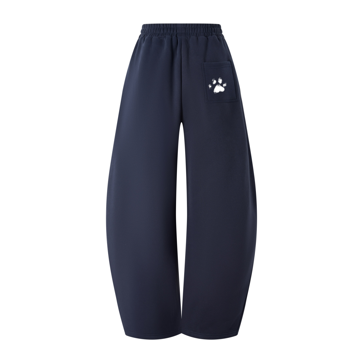 345GSM Men's Thermal Fleece-Lined Scythe-Cut Pants Ba Family Midnight Blue